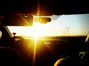 Car Crashes Caused by Sun Glare – Who Is at Fault?